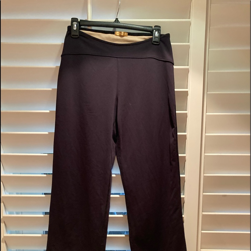 Black full leg work out pants